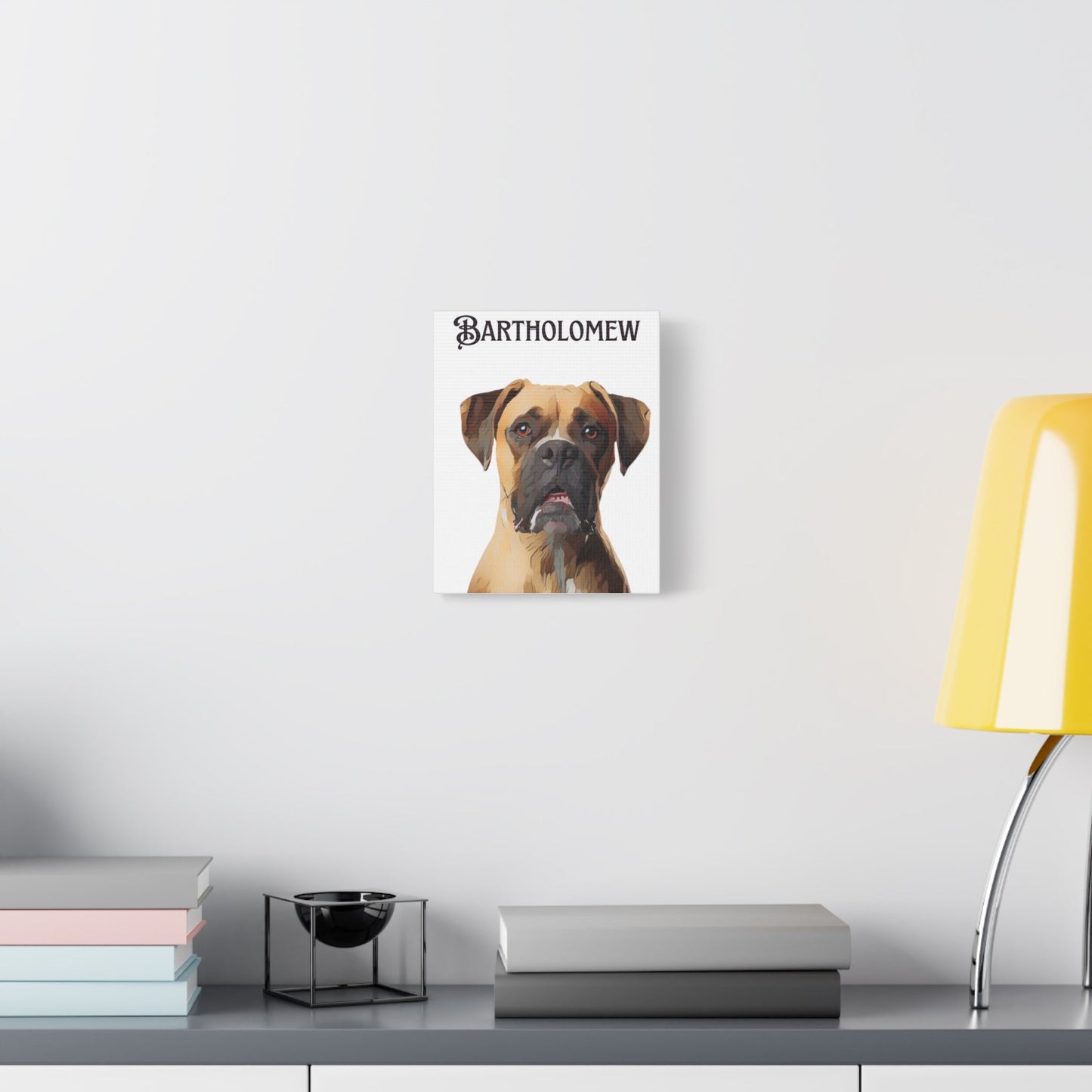 PAW-sonalized White Canvas Print | Upload Photo~Choose size | Purrfect Pet Haven