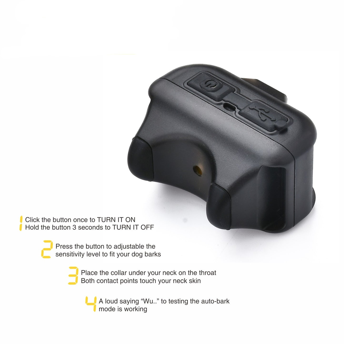 Automatic Anti-Barking Stop Training Collar - Small to Large Dogs