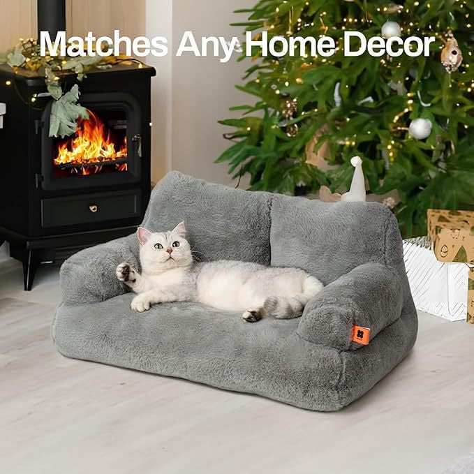Pet Mini Sofa for Cats and Dogs - Luxury Couch Bed - Purrfect Pet Haven