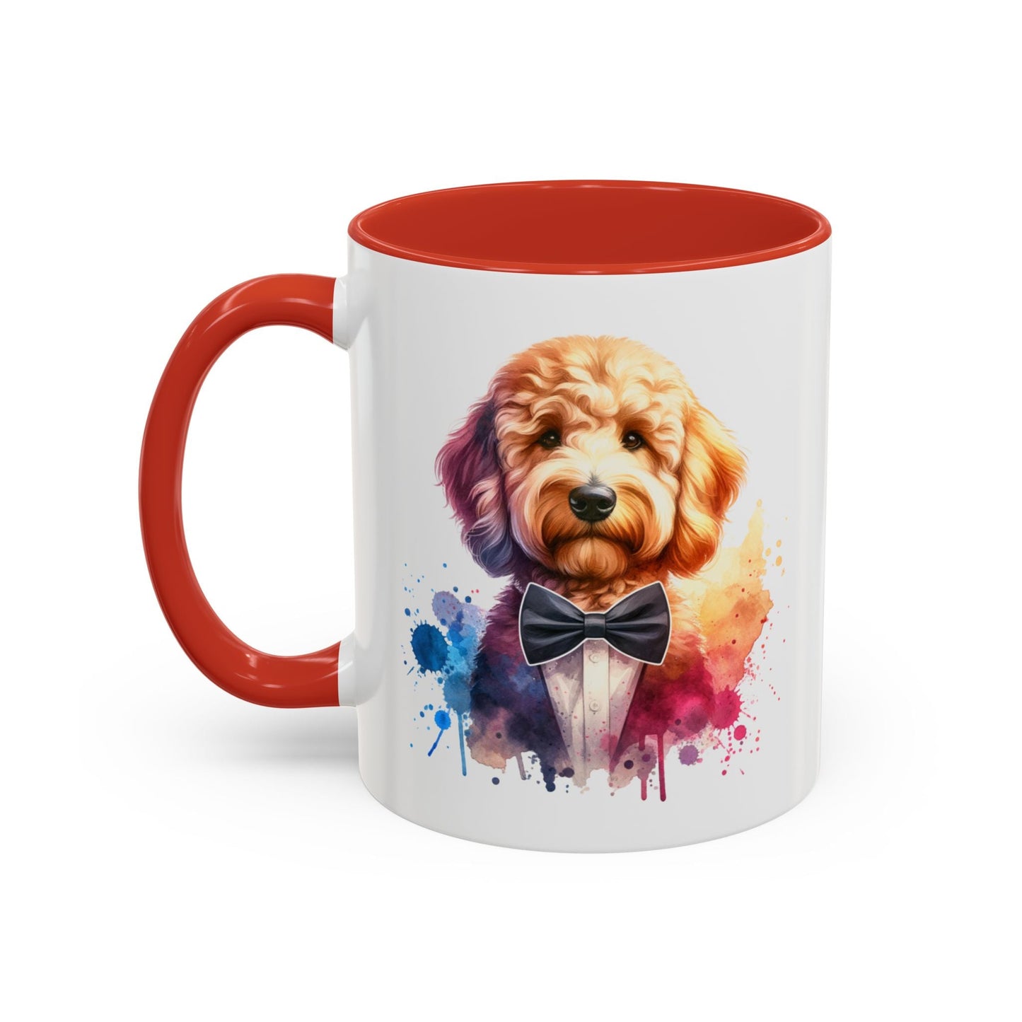 Watercolor Dog Lover Coffee Mug - 11oz & 15oz Accent Mugs for Pet Owners | Purrfect Pet Haven