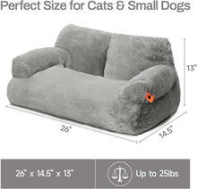 Pet Mini Sofa for Cats and Dogs - Luxury Couch Bed - Purrfect Pet Haven