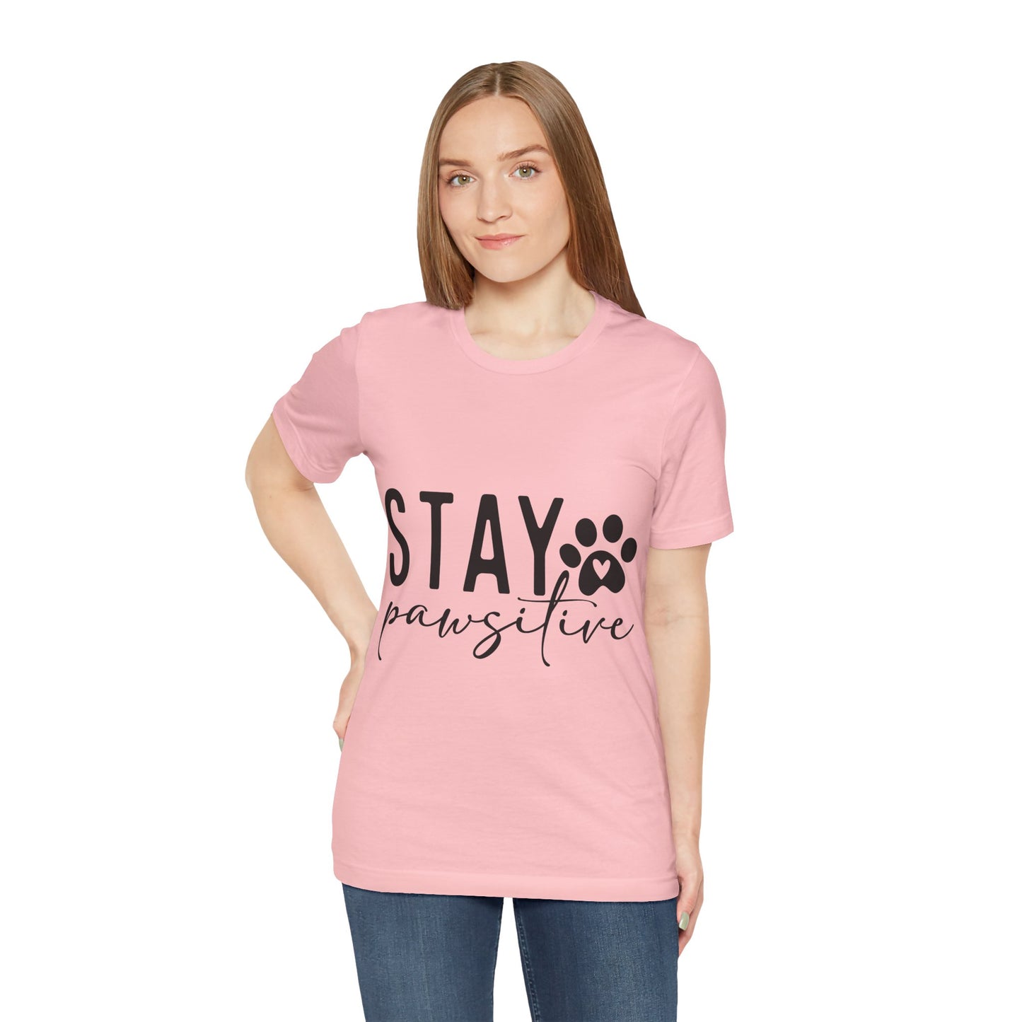 Stay Pawsitive Unisex Tee