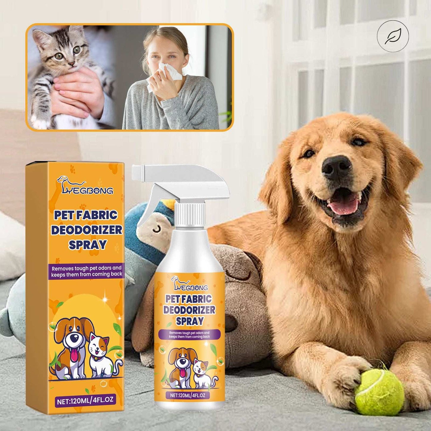 Clean Pet Odor, Indoor Air, Long-lasting Fragrance, Deodorizer