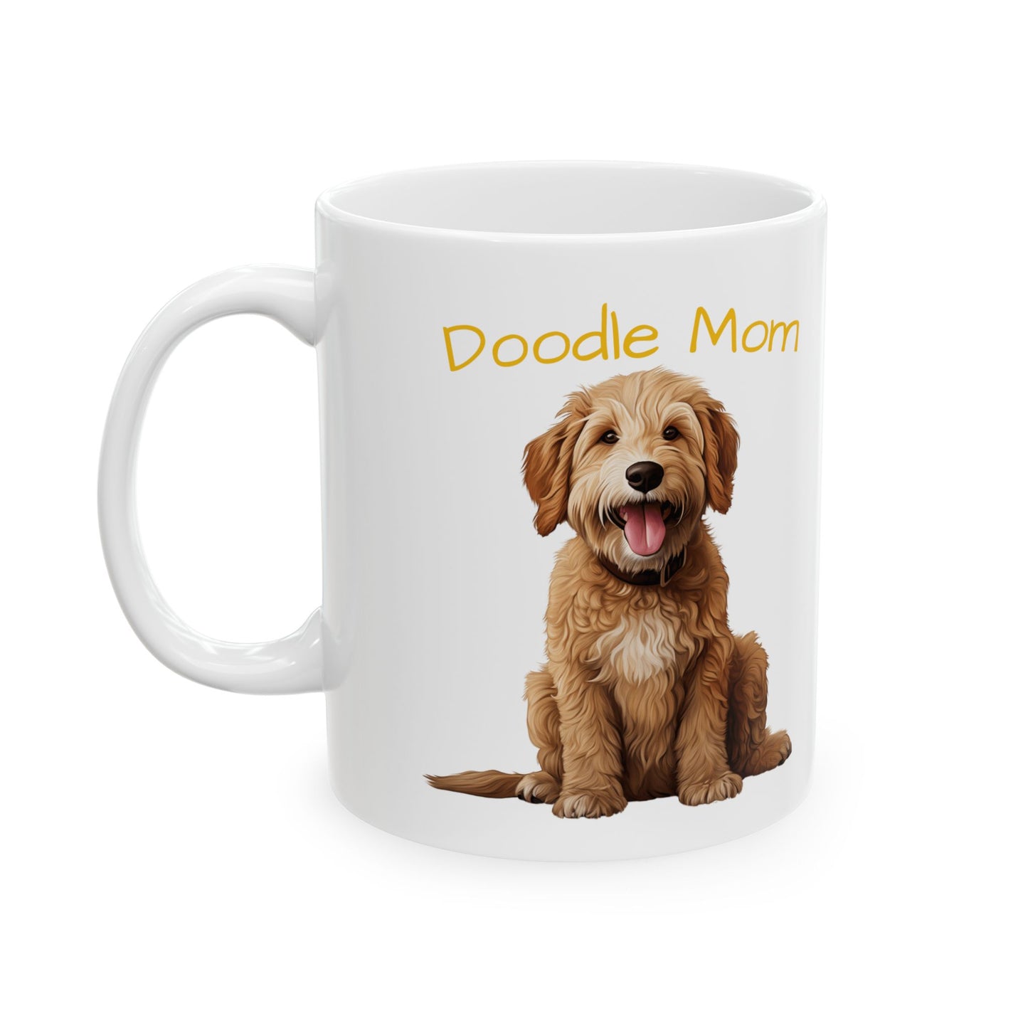 Doodle Dog Mom Ceramic Mug - Perfect Gift for Pet Lovers