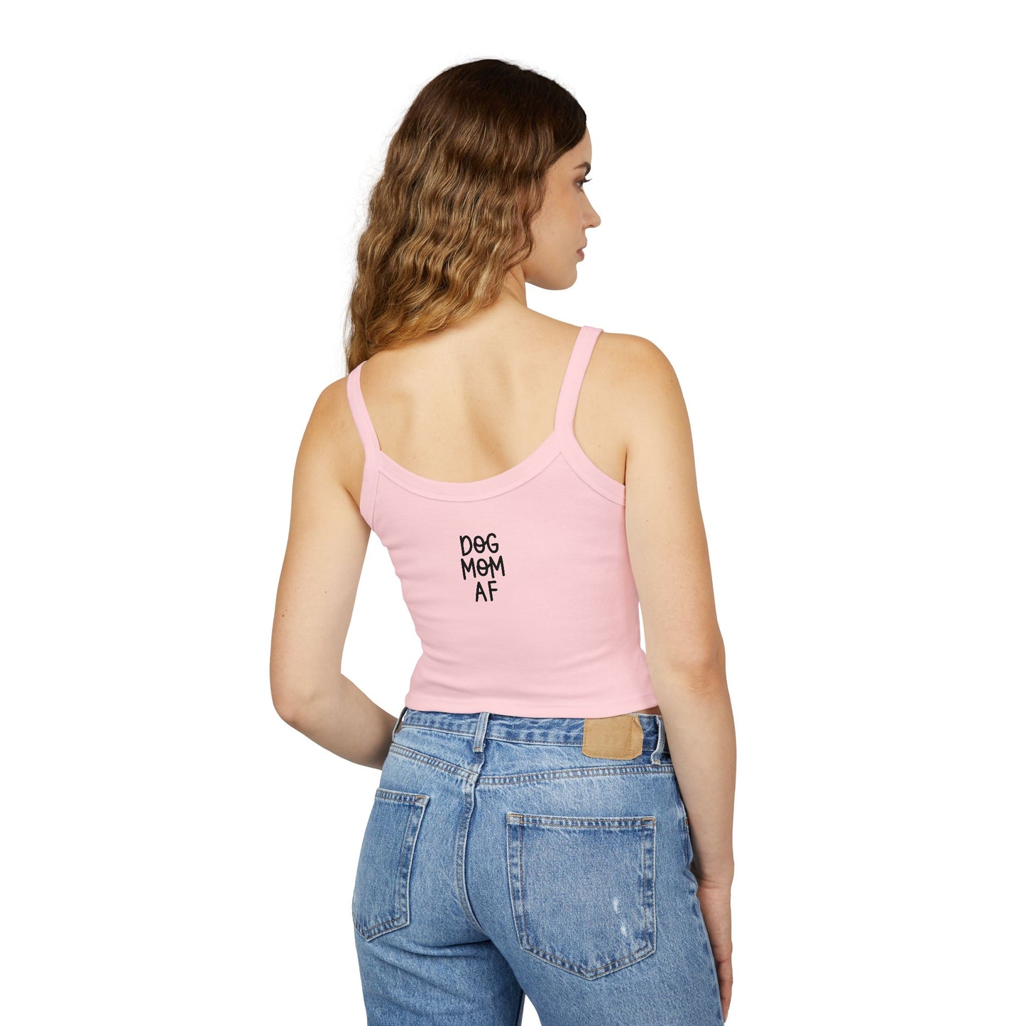 Fur Mama Spaghetti Strap Tank Top - Perfect for Dog Moms
