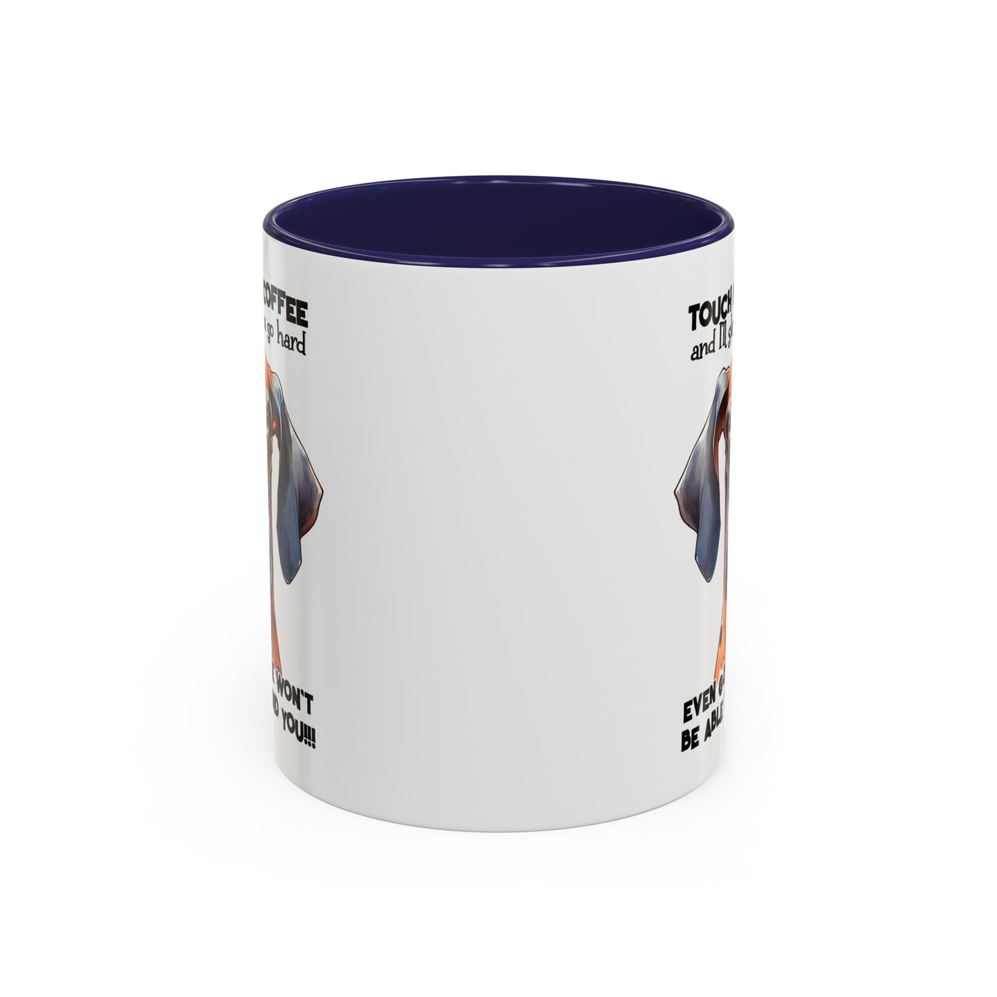 Funny Dog Coffee Mug for Pet Lovers – Tough Coffee Quote – Gift for Dog Owners | Purrfect Pet Haven