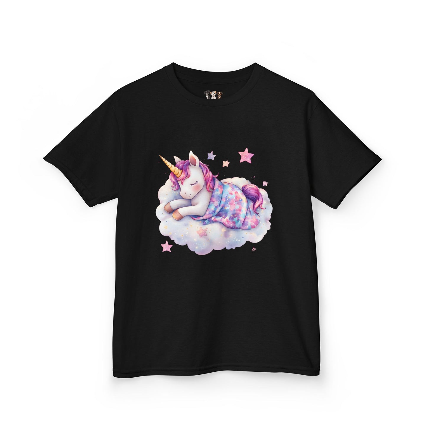 Dreamy Unicorn Kids Heavy Cotton Tee - Cute & Cozy for Everyday Adventures | Purrfect Pet Haven