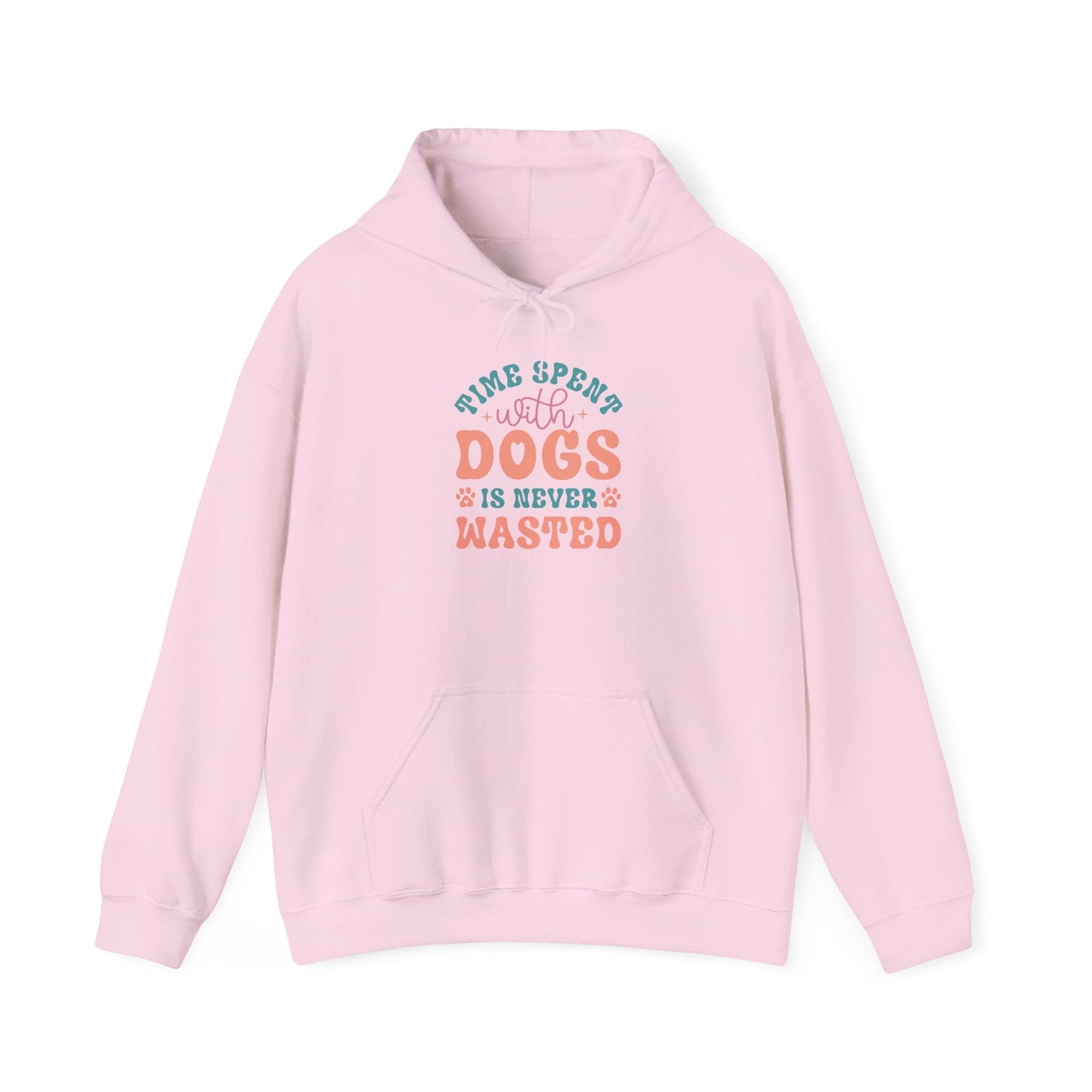 Time Spent with Dogs Hoodie - Perfect for Dog Lovers | Purrfect Pet Haven
