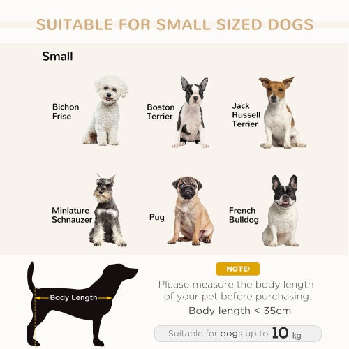 Luxury Small Dog Bed - Hidden Storage