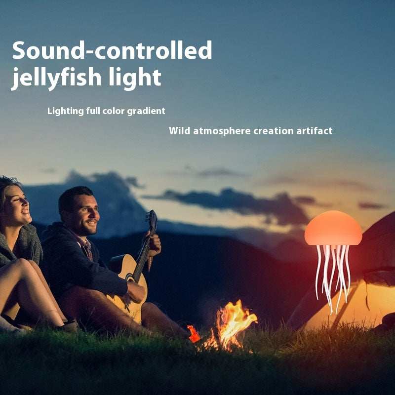 Portable LED Jellyfish Mood Lamp - Smart Night Light - Purrfect Pet Haven