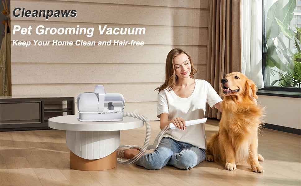 Complete Pet Grooming Kit for Heavy Shedding Dogs - Vacuum - Purrfect Pet Haven