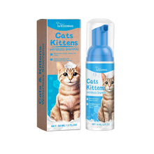 Waterless Cat Shampoo Mousse - No-Rinse Cleaning Foam - Purrfect Pet Haven