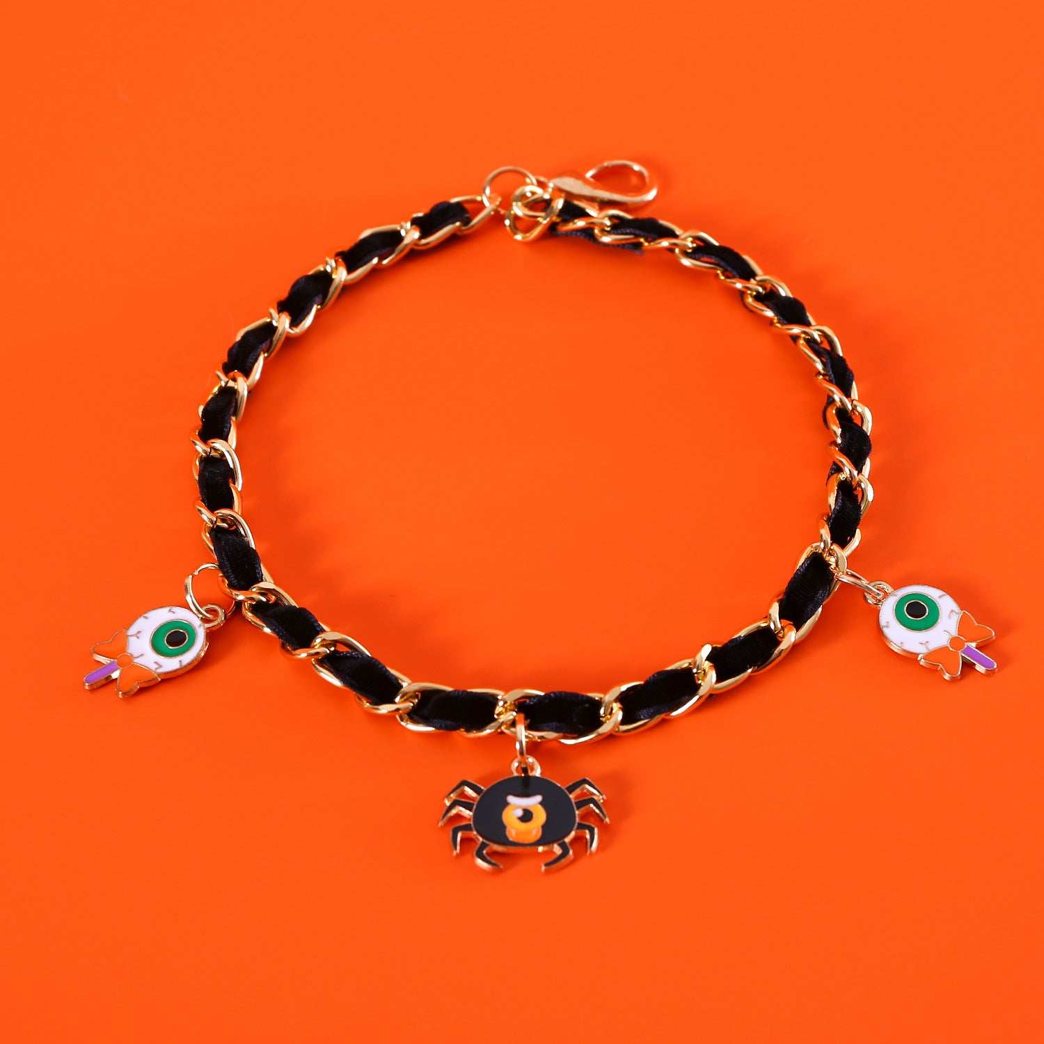 Luxurious Velvet Halloween Pet Collar - Gothic Bat Dripping Design - Purrfect Pet Haven