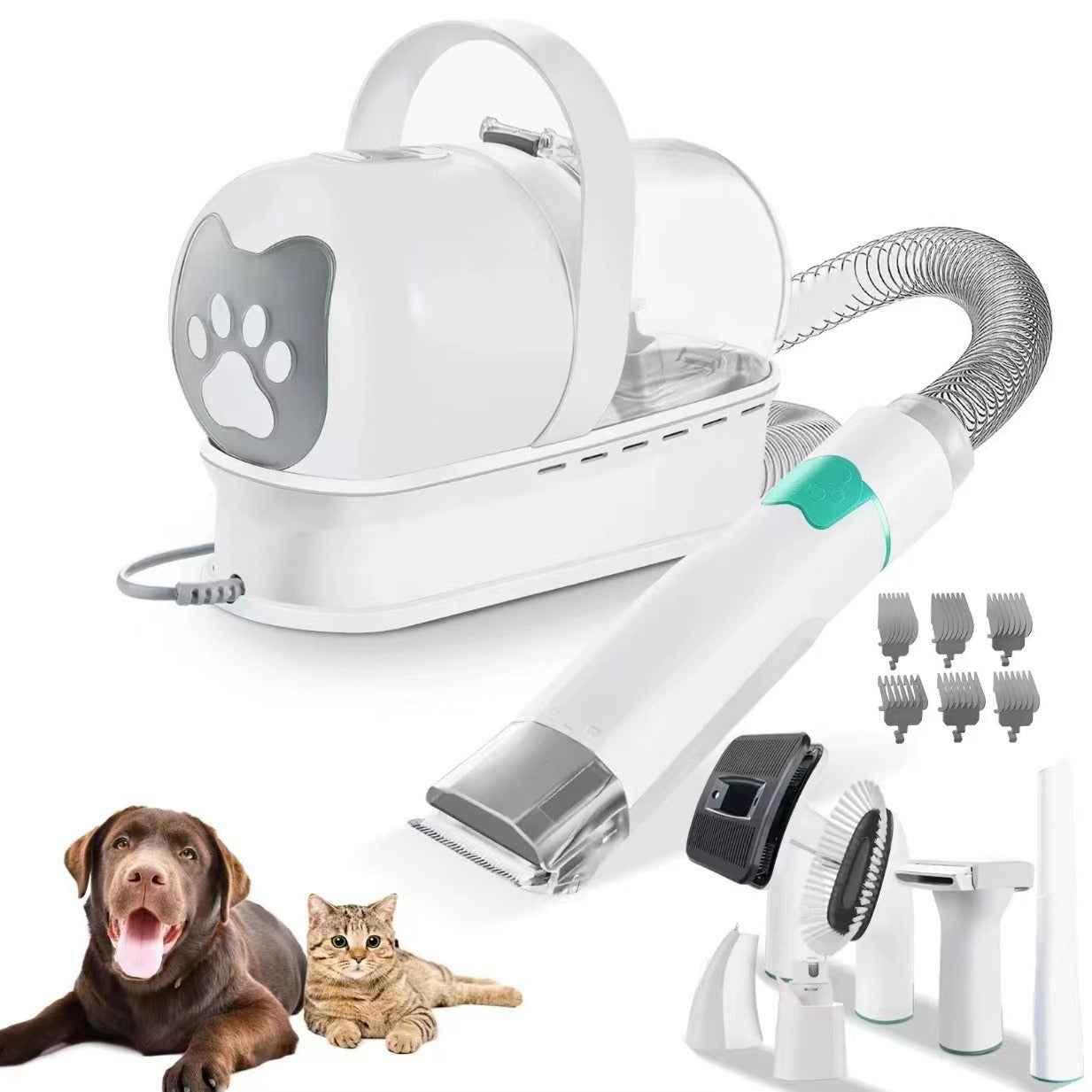 Complete Pet Grooming Kit for Heavy Shedding Dogs - Vacuum - Purrfect Pet Haven