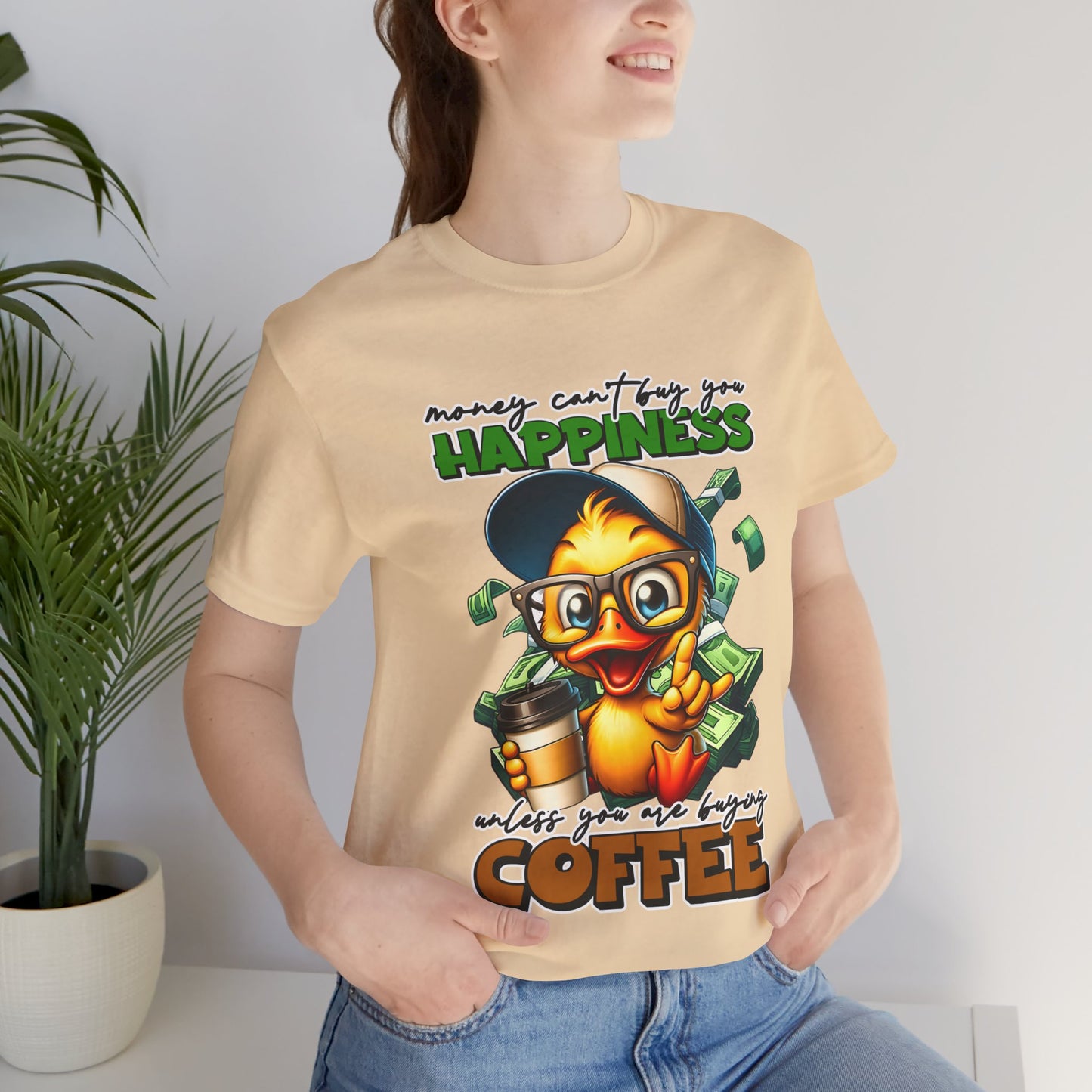 Money Can't Buy Happiness Unisex T-Shirt