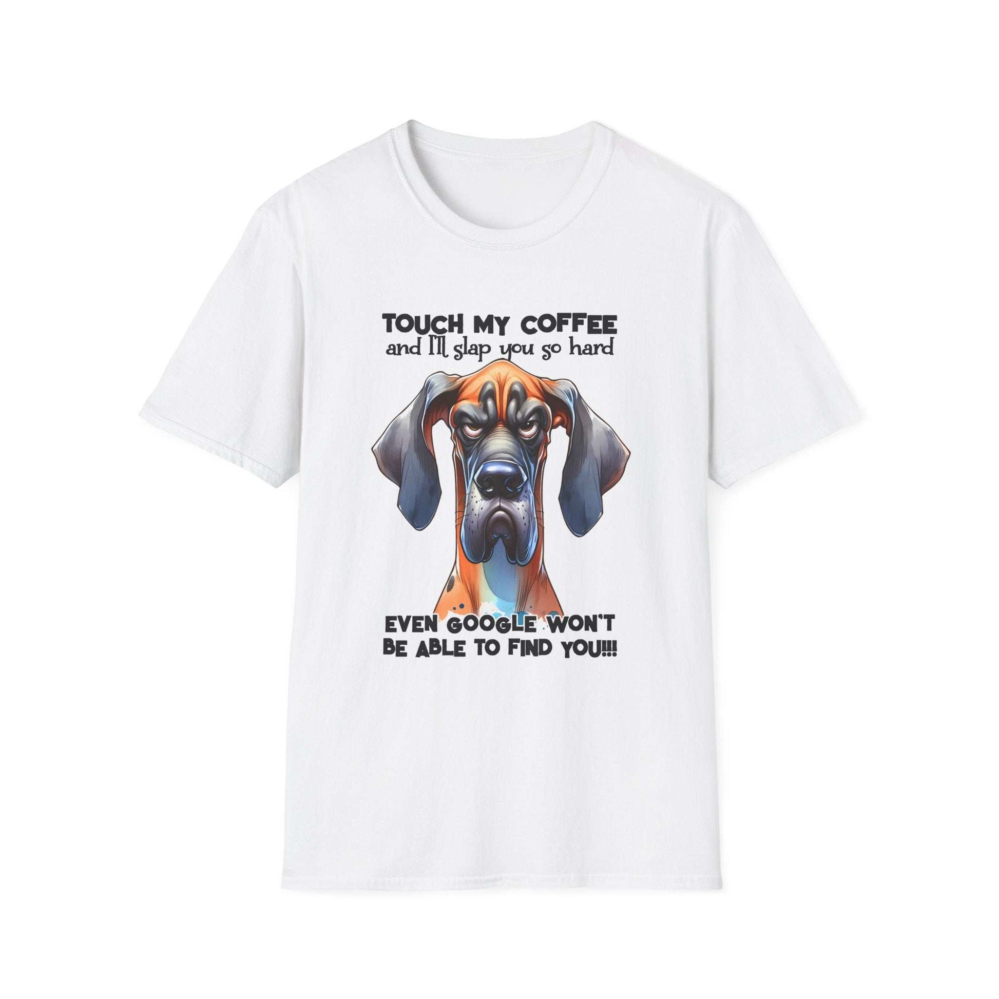 Funny Dog Coffee Lover T-Shirt - Hilarious Pet Parent Humor Tee - Purrfect Pet Haven
