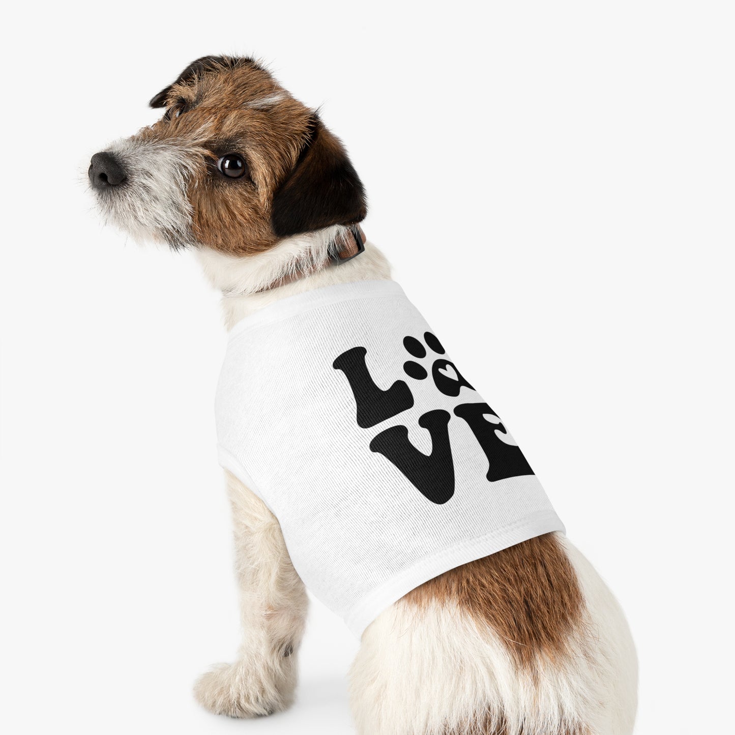 Cute Pet Tank Top - 'Love' Design for Dogs and Cats