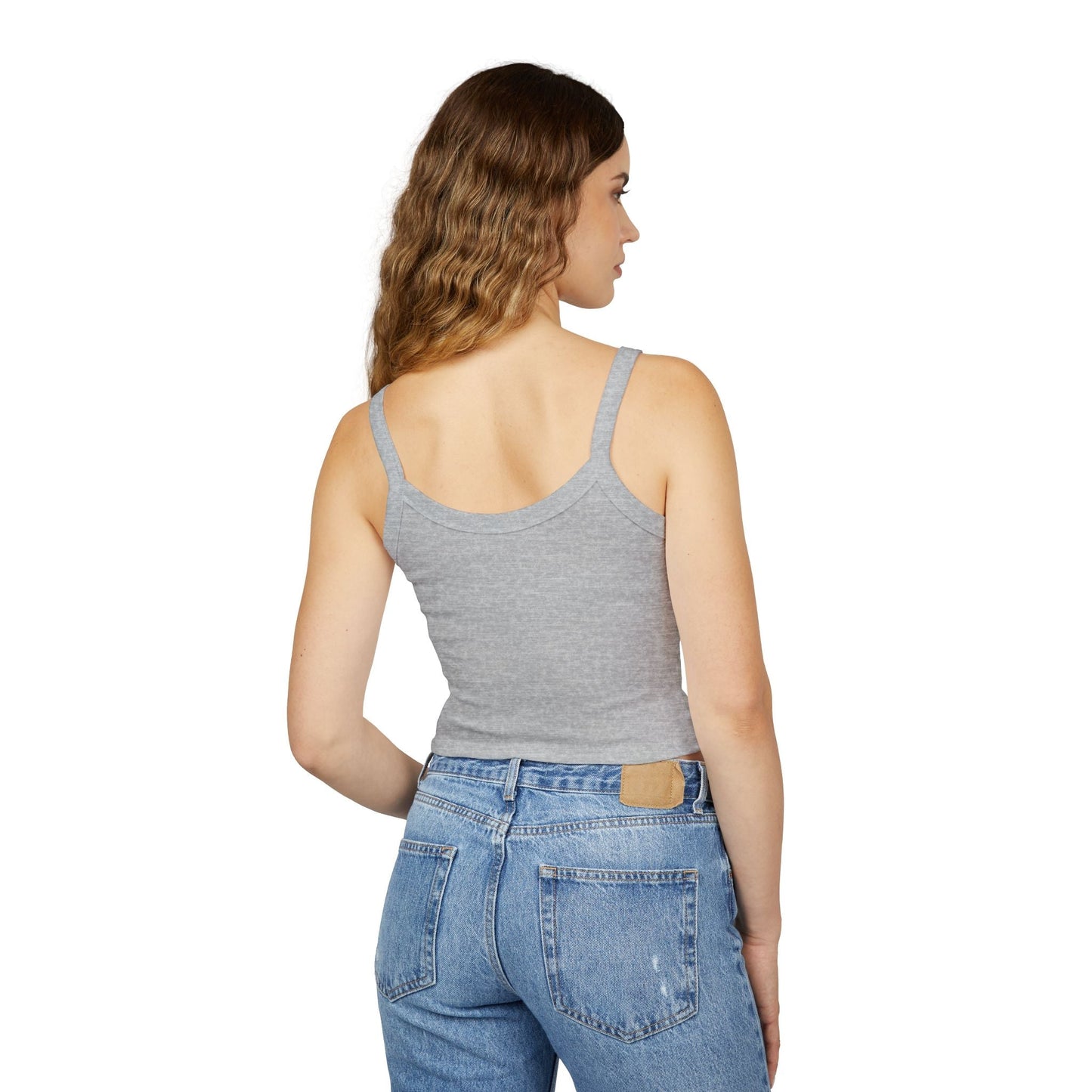 "Less People, More Dogs" Women's Spaghetti Strap Tank Top - Perfect for Dog Lovers | Purrfect Pet Haven