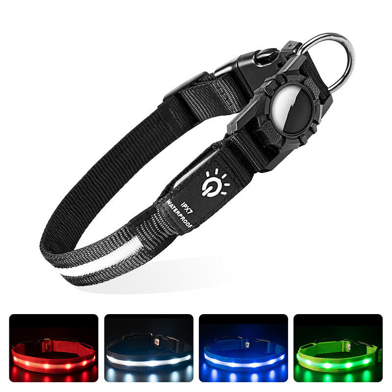 LED Waterproof Pet Collar - Safety Light Up Dog Collar - Purrfect Pet Haven