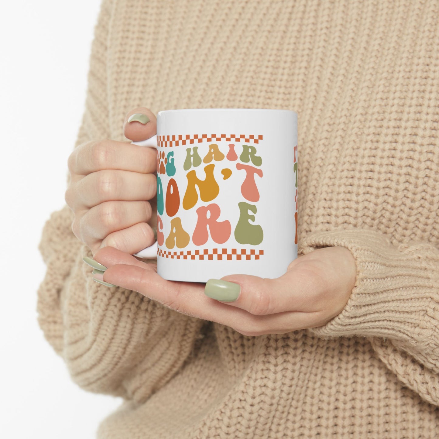 Pet Lover's Ceramic Mug - Dual Sayings Dog Mom Gift