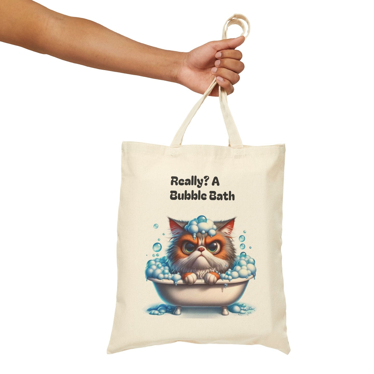 Cotton Canvas Tote Bag | Purrfect Pet Haven