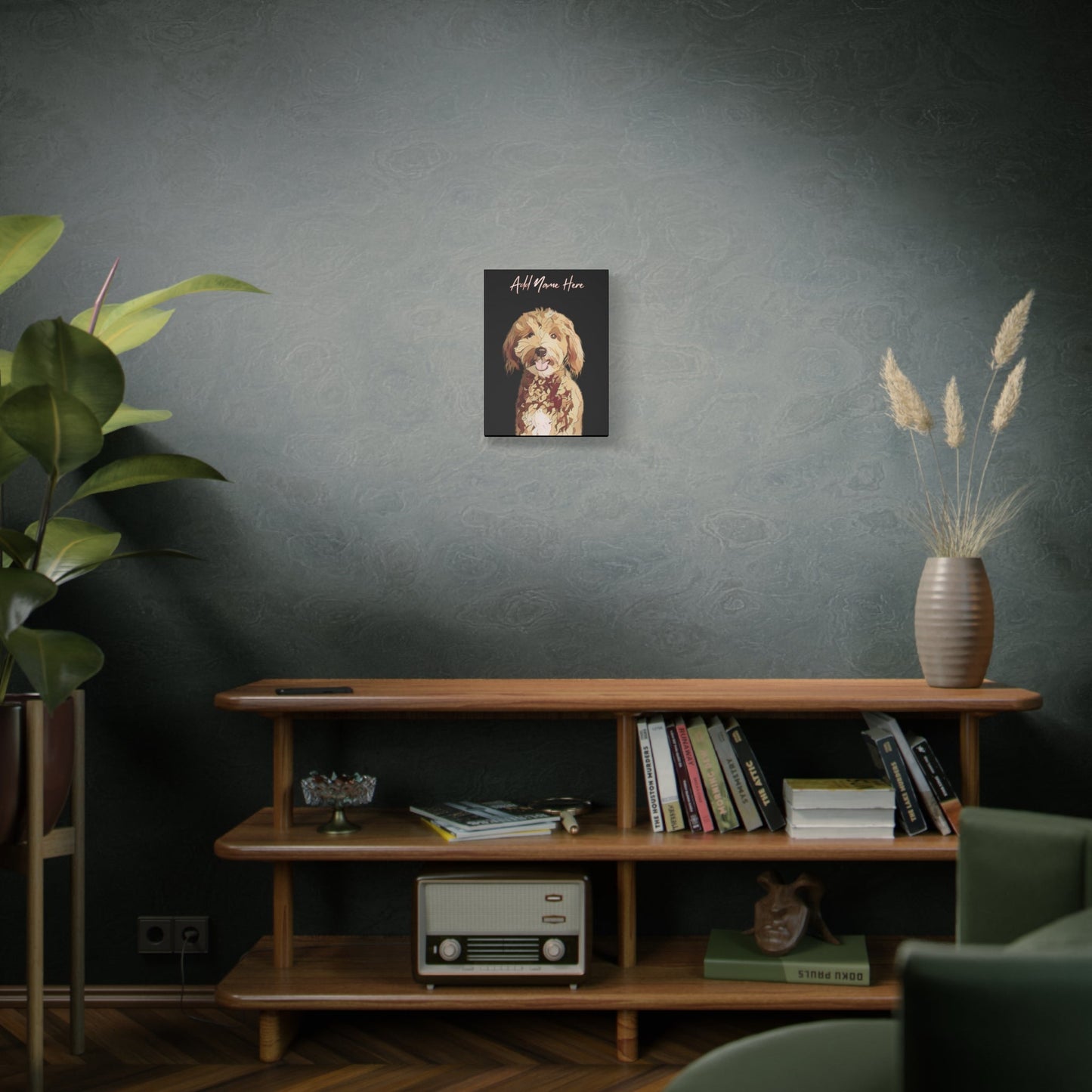 Custom Cartoonify Portrait Canvas - Personalized Art for Pet Lovers | Purrfect Pet Haven