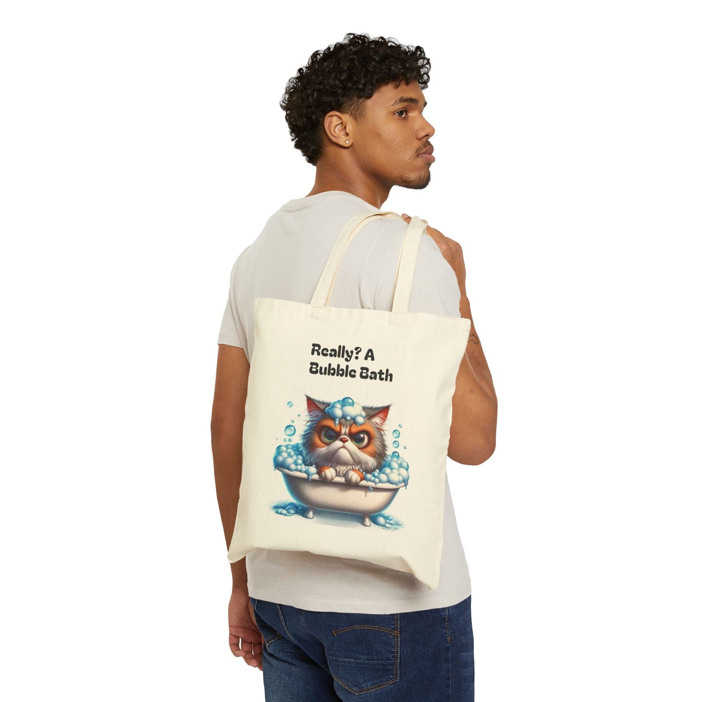Cotton Canvas Tote Bag | Purrfect Pet Haven