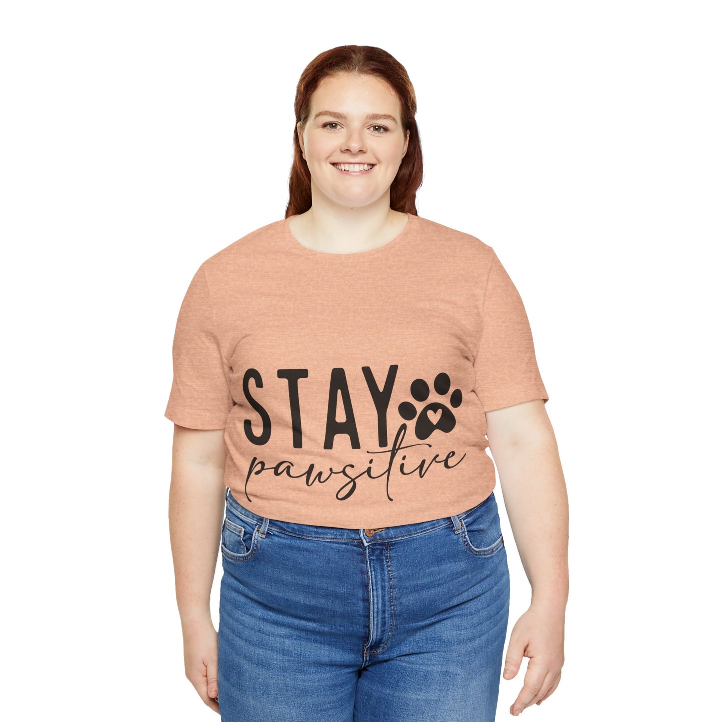 Stay Pawsitive Unisex Tee