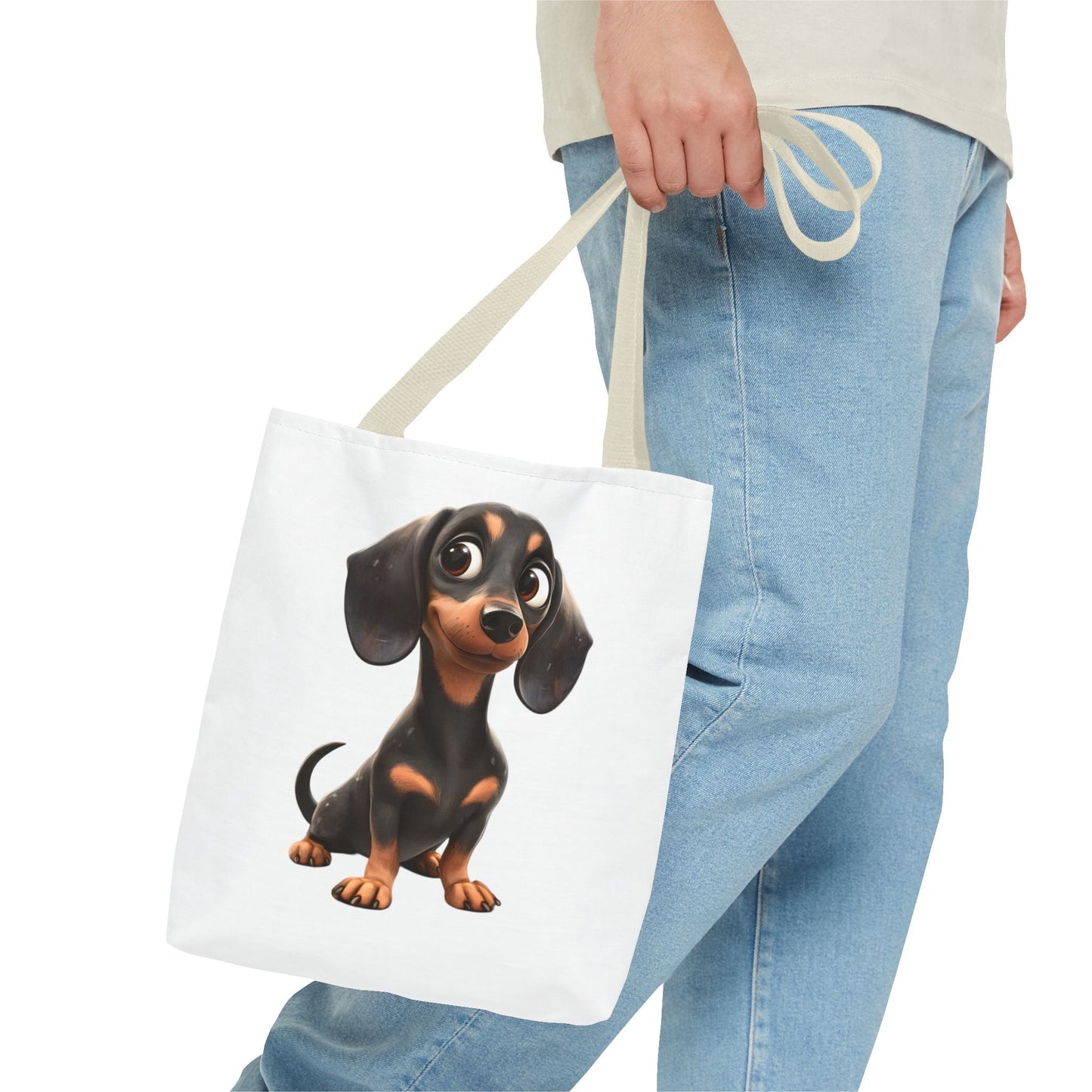 Cute Dachshund Tote Bag | Adorable Dog Lover Accessory | Purrfect Pet Haven