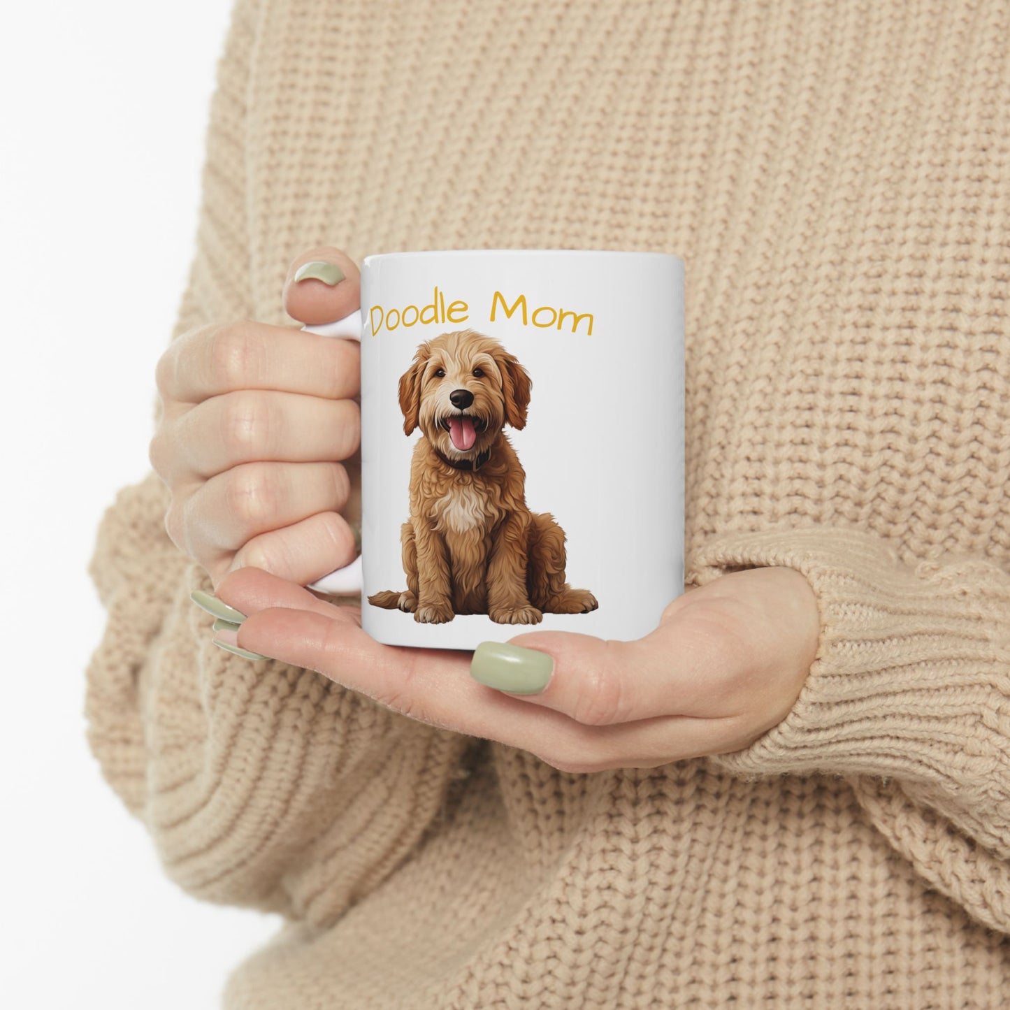 Doodle Dog Mom Ceramic Mug - Perfect Gift for Pet Lovers