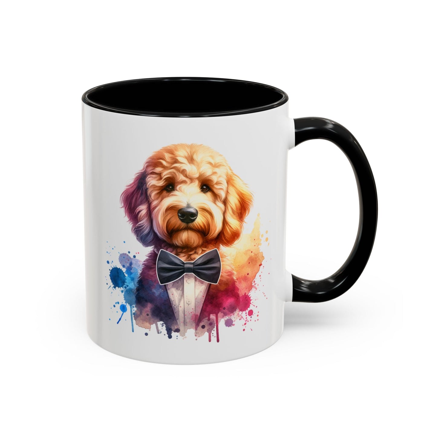 Watercolor Dog Lover Coffee Mug - 11oz & 15oz Accent Mugs for Pet Owners | Purrfect Pet Haven