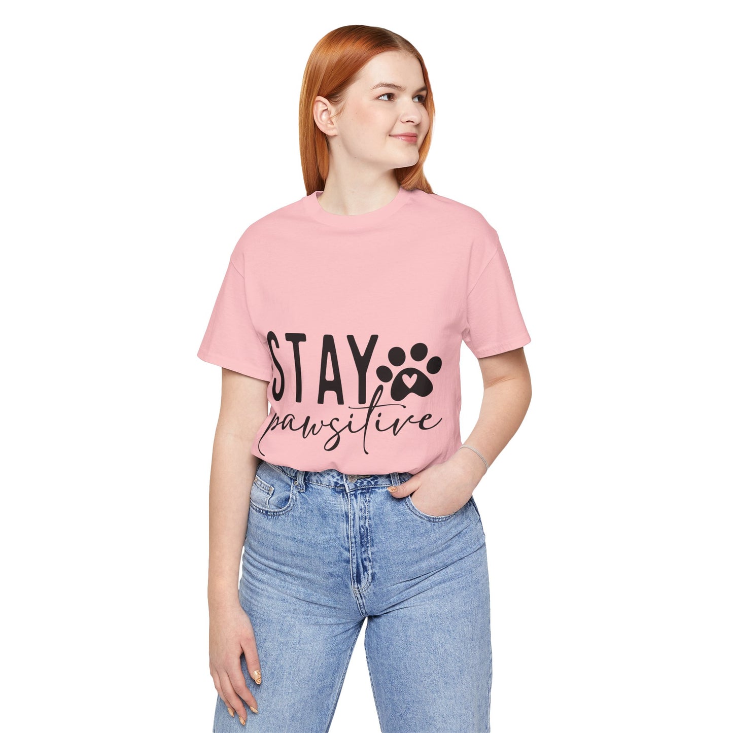 Stay Pawsitive Unisex Tee