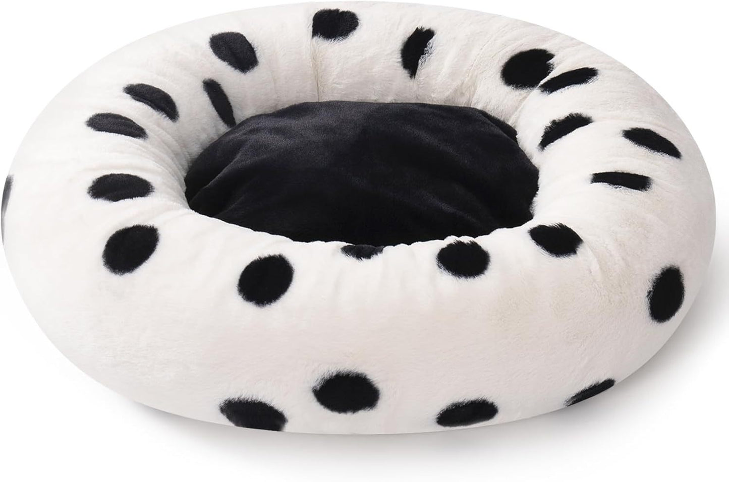 Polka Dot Donut Pet Bed - 23 Inch Round