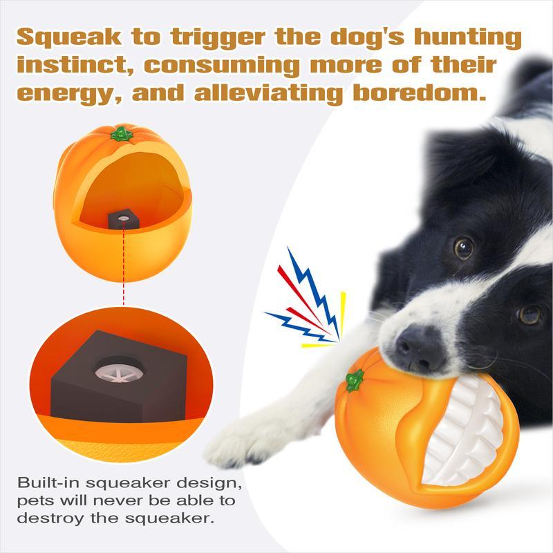 Tough Aggressive Chewers Squeaky Ball for Medium Large Extra Dog Chew Toy