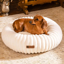 Donut Dog Bed - Calming Round Fluffy
