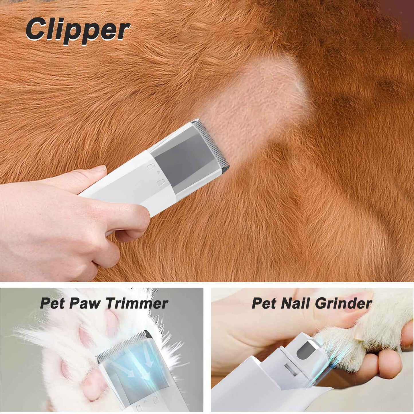 Complete Pet Grooming Kit for Heavy Shedding Dogs - Vacuum - Purrfect Pet Haven