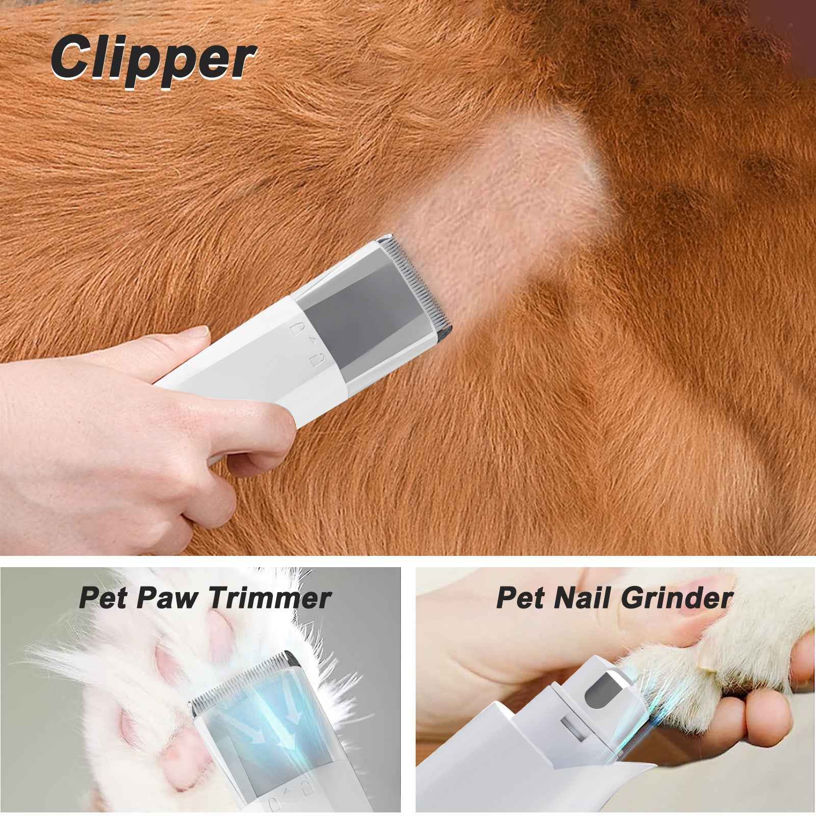 Complete Pet Grooming Kit for Heavy Shedding Dogs - Vacuum - Purrfect Pet Haven