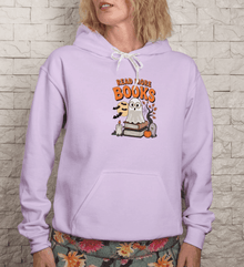 Halloween Cute Ghost Read More Books Hoodie Sweatshirt - Purrfect Pet Haven