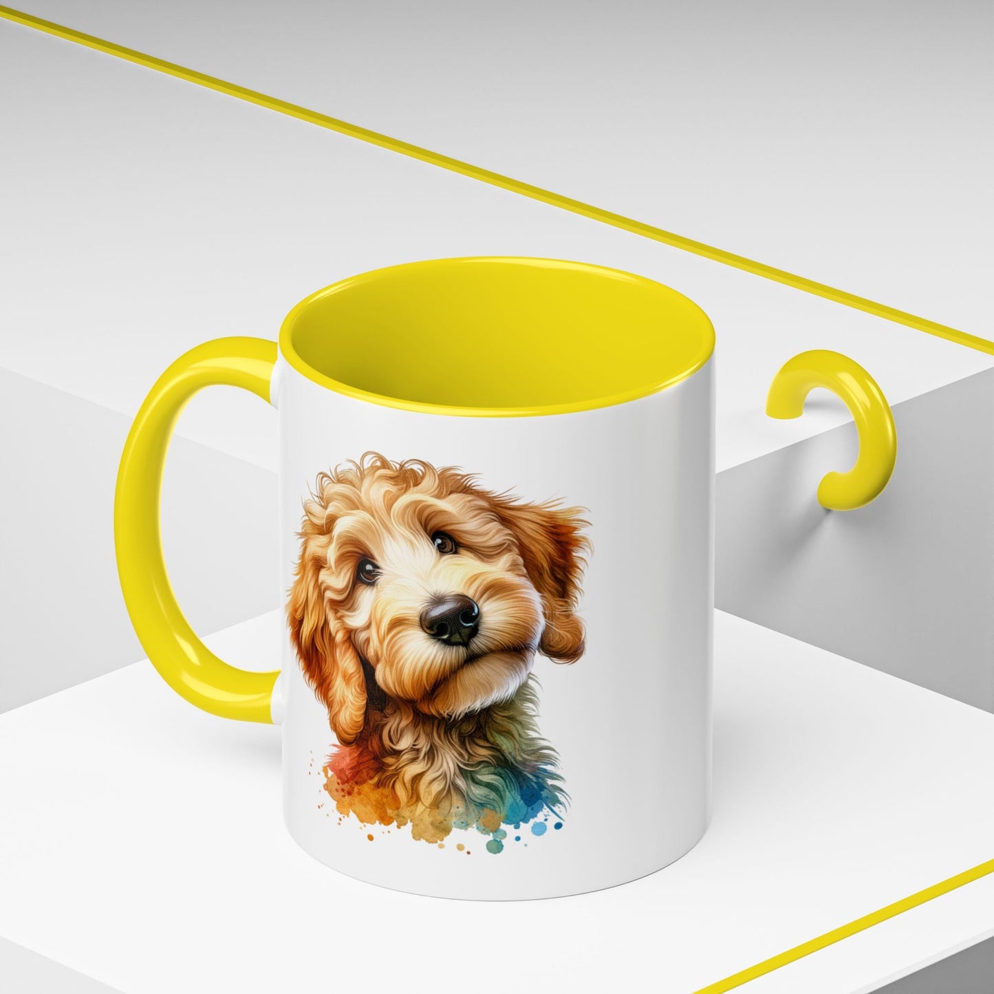 Cute Dog-Themed Accent Coffee Mug - Perfect for Animal Lovers | Purrfect Pet Haven
