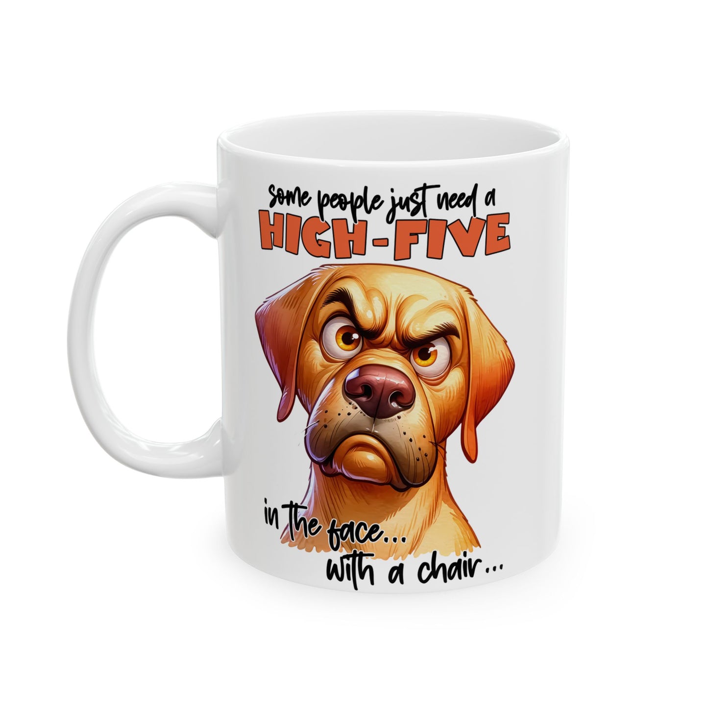 Humorous Dog Lover Ceramic Mug - Perfect Gift for Pet Owners | Purrfect Pet Haven