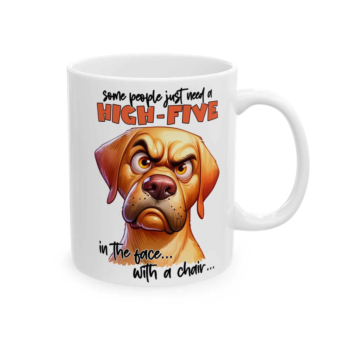 Humorous Dog Lover Ceramic Mug - Perfect Gift for Pet Owners | Purrfect Pet Haven