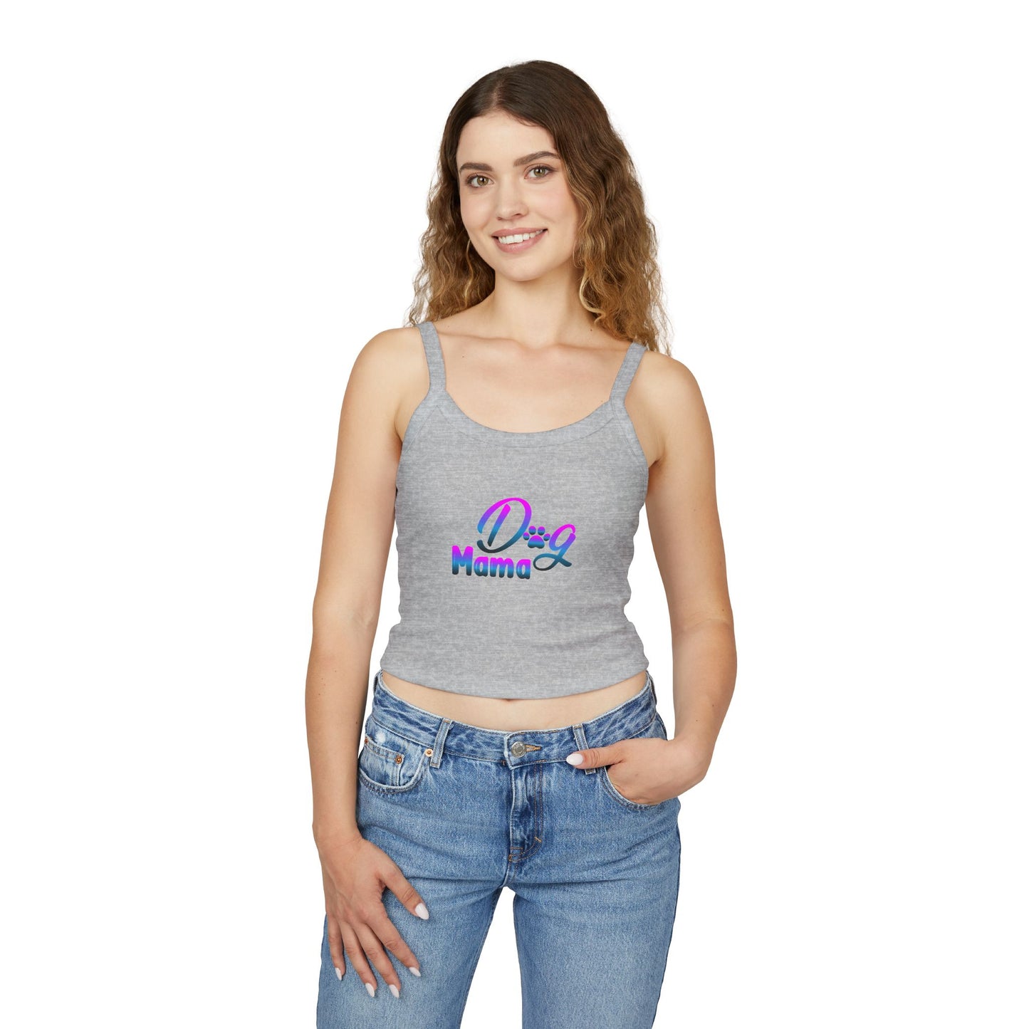 Dog Mama - Spaghetti Strap Tank Top