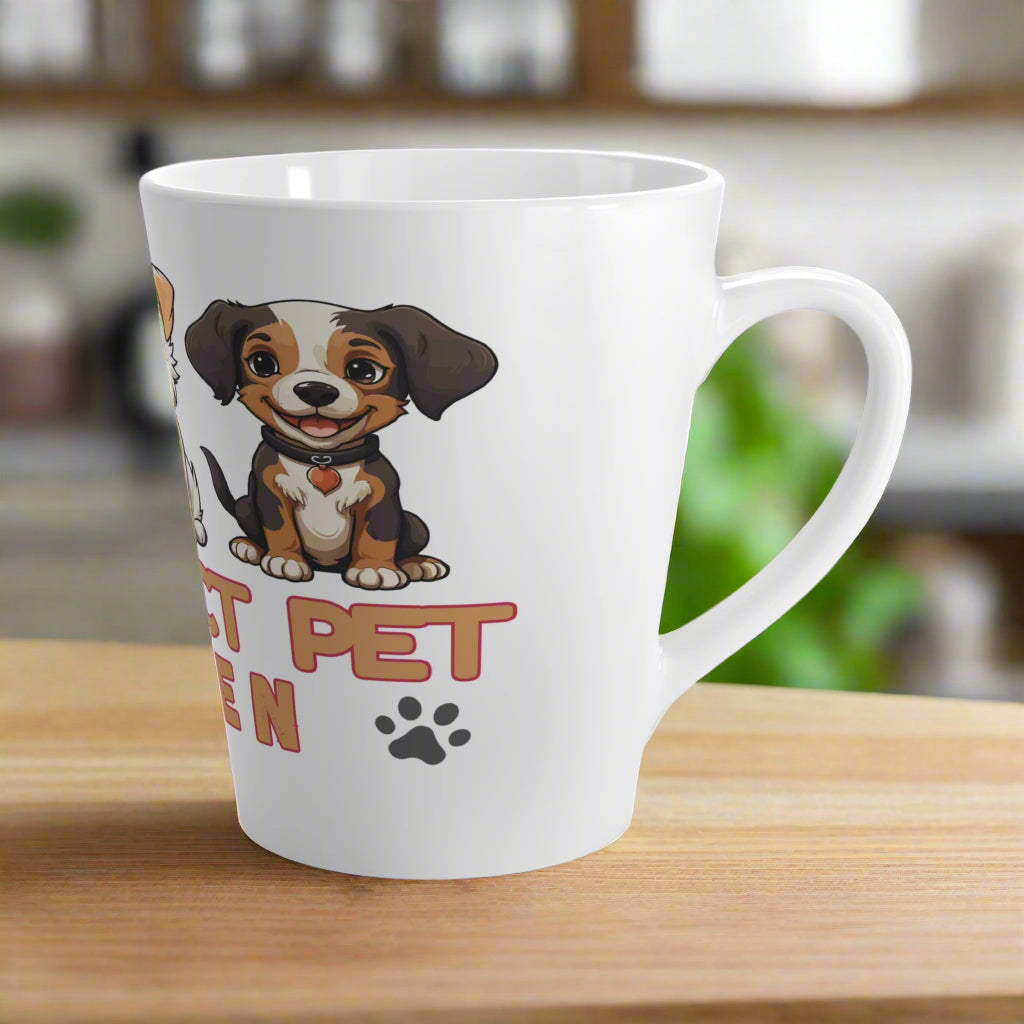 Purrfect Pet Haven Latte Mug - Adorable Dog-Themed Coffee Cup for Animal Lovers | Purrfect Pet Haven