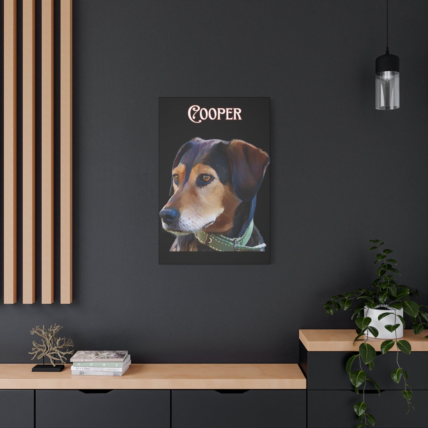 Custom Portrait Cartoon Photo Canvas Print Matte Canvas - Upload Your Photo | Purrfect Pet Haven