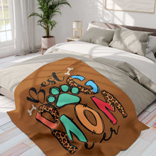 Best Dog Mom Ever Fleece Blanket - Cozy Pet Blankie - Purrfect Pet Haven