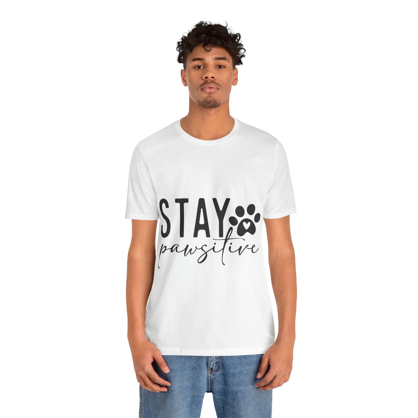 Stay Pawsitive Unisex Tee