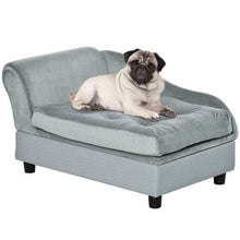 Luxury Small Dog Bed - Hidden Storage