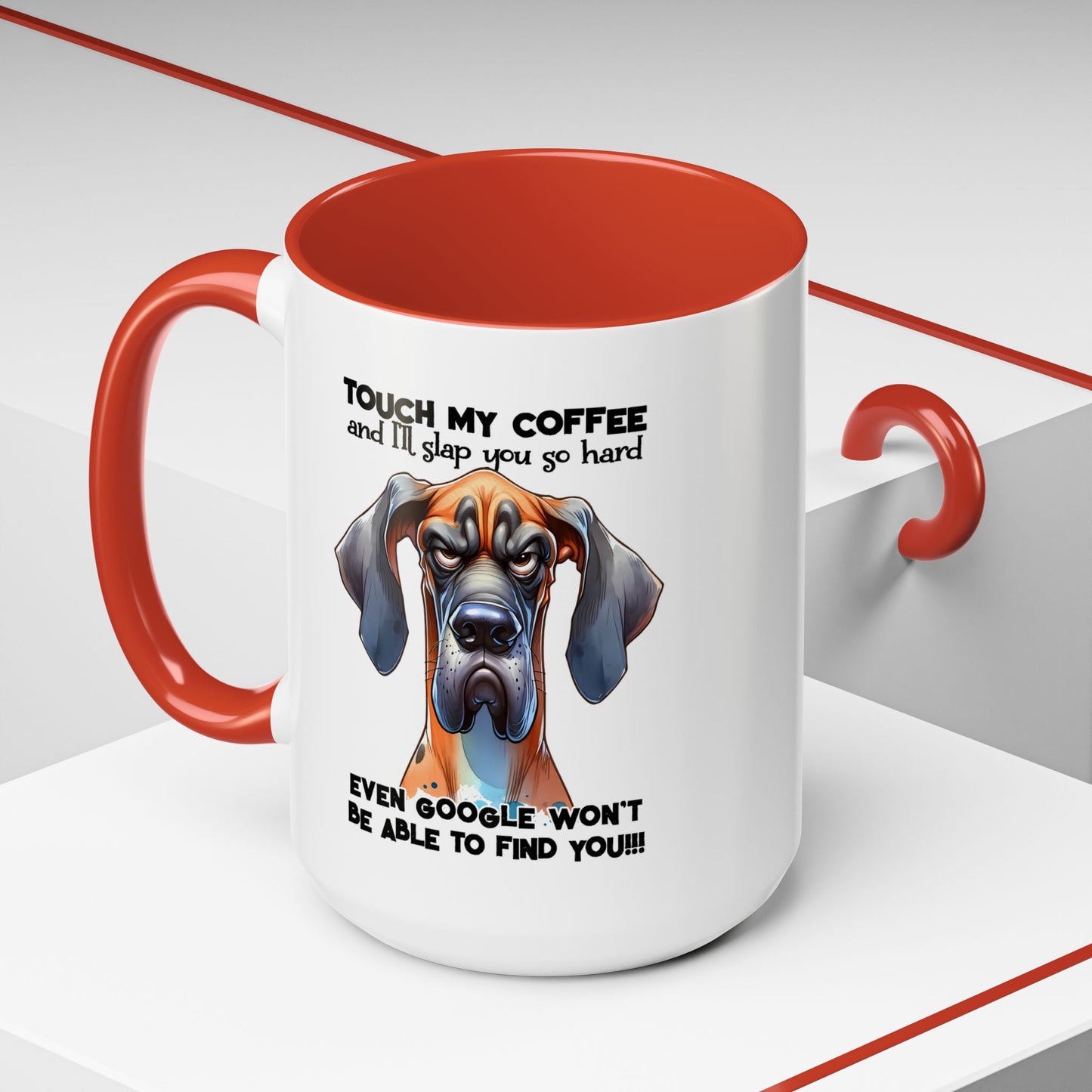 Funny Dog Coffee Mug for Pet Lovers – Tough Coffee Quote – Gift for Dog Owners | Purrfect Pet Haven