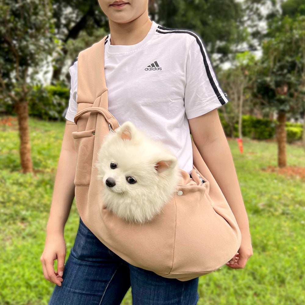 Pet Carrier Bag - Crossbody Shoulder Bag - Purrfect Pet Haven