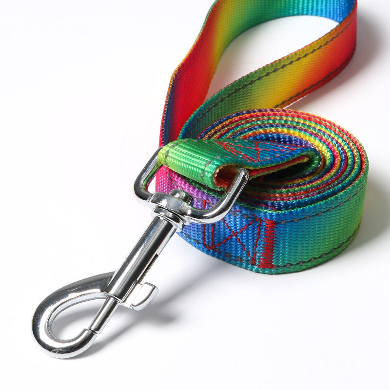 Creative Color Dog Leash Pet Vest Harness